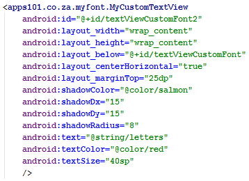Android custom fonts tutorial TypeFace custom TextView class XML Android custom fonts tutorial TypeFace custom TextView class XML