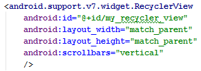Android RecyclerView widget tutorial Android RecyclerView widget tutorial
